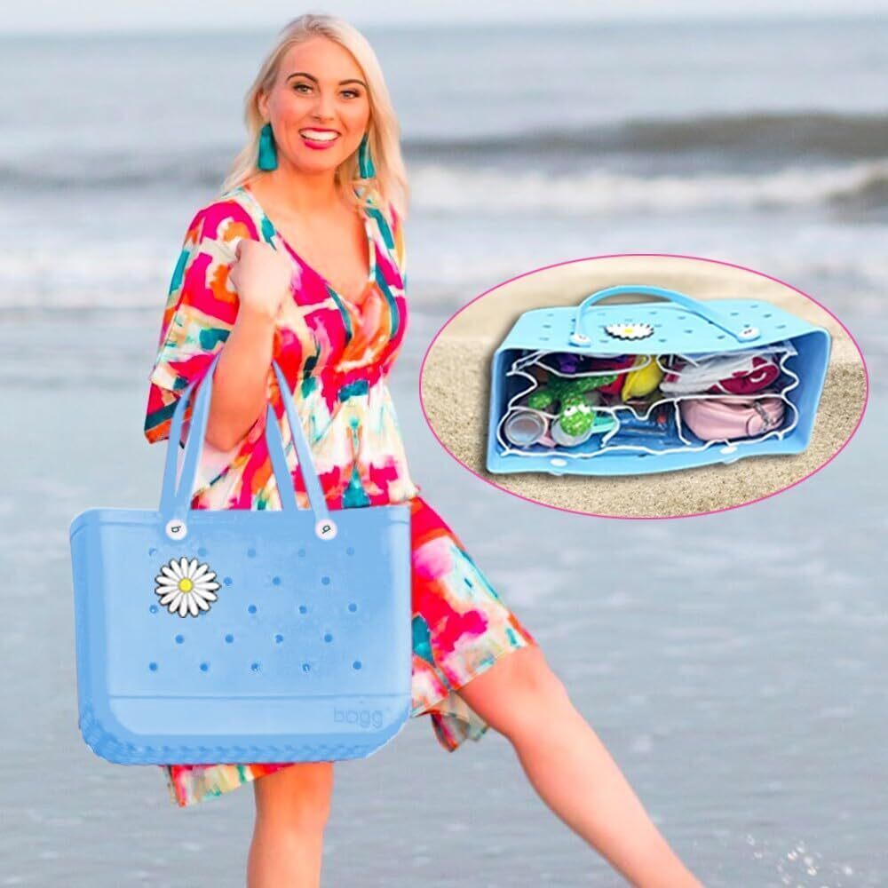1667 Bogg Bag Organizer&Charm Accessories, Waterproof Clear Beach Storage - Picture 7 of 7